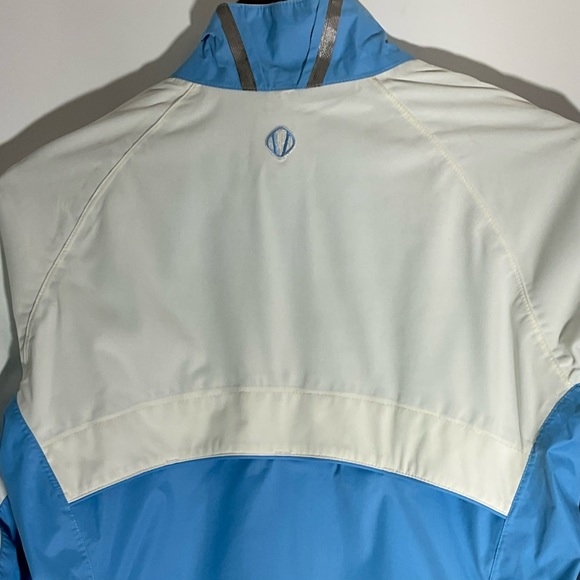 Sunice Typhoon Blue White Zipper Jacket Pockets Nylon Interior Mesh Lining Sz SM - Picture 12 of 16